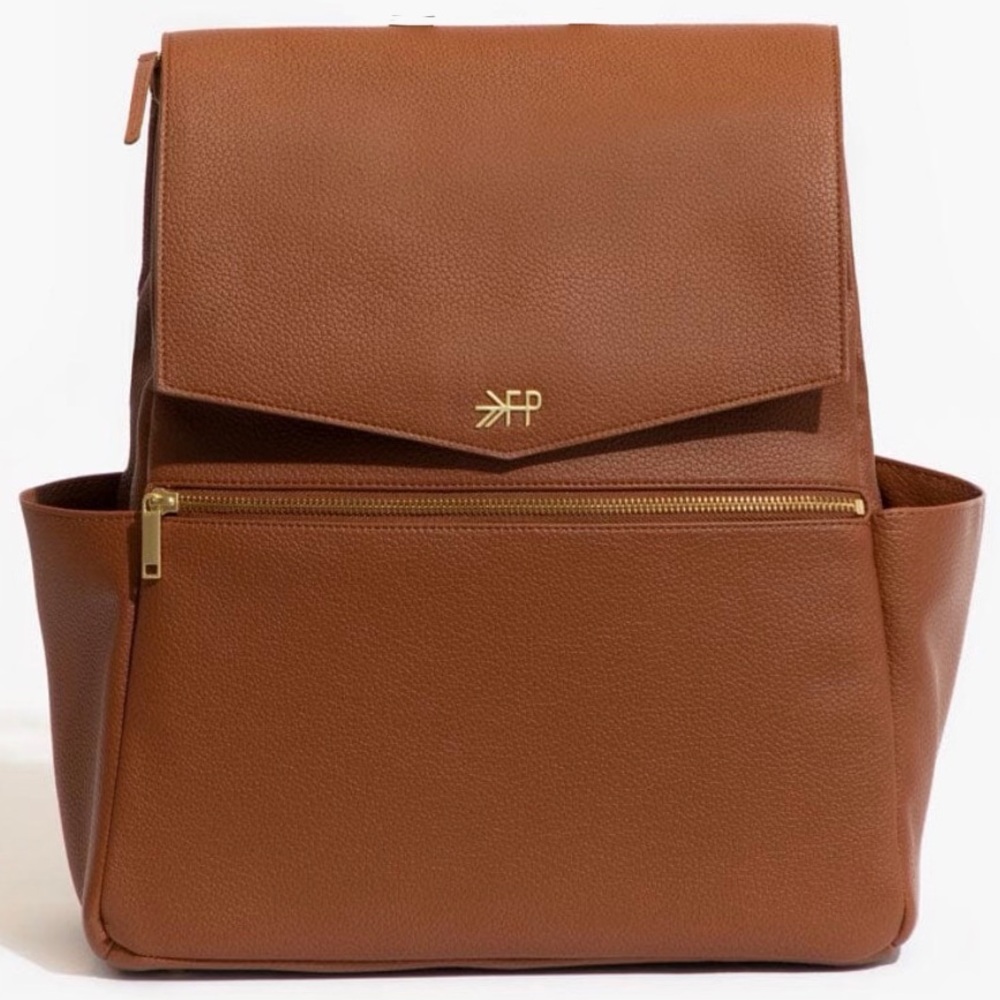 Freshly Picked Classic Diaper Bag, Congac